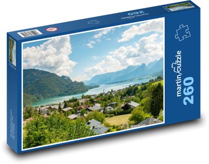 Wolfgangsee - Österreich, Stadt - Puzzle - 260 Teile