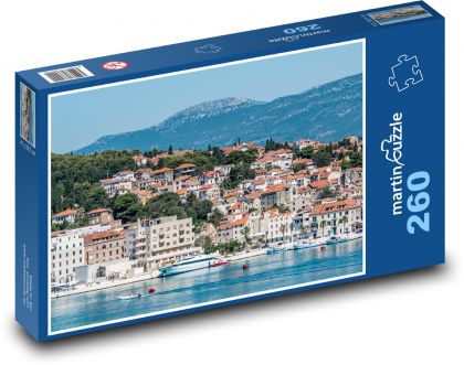Split - Chorvatsko, hory  - puzzle 260 dílků