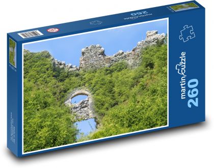 Příroda - ruiny, starověký - Puzzle 260 dílků, rozměr 41x28,7 cm