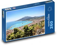 Zakynthos - přístav, ostrov Puzzle 260 dílků - 41 x 28,7 cm