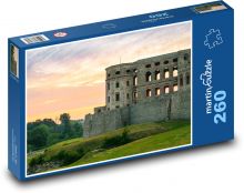 Zamek - ruiny, pałac Puzzle 260 elementów - 41x28,7 cm