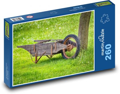 Trolley - Garten, Schubkarre - Puzzle - 260 Teile