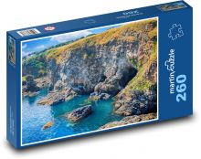 Jeskyně - kámen, oceán Puzzle 260 dílků - 41 x 28,7 cm