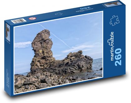 Sea - rocks, coast - Puzzle 260 pieces, size 41x28.7 cm 