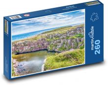 Plaża - rafa, przyroda Puzzle 260 elementów - 41x28,7 cm