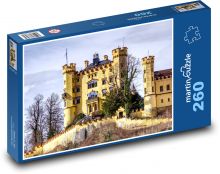 Hohenschwangau - zámek, Německo Puzzle 260 dílků - 41 x 28,7 cm