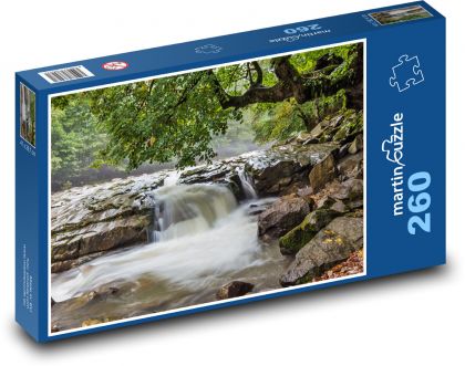 Rapids - river, Romania - Puzzle 260 pieces, size 41x28.7 cm 