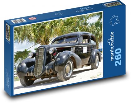 Auto - vozidlo, starožitné - Puzzle 260 dielikov, rozmer 41x28,7 cm