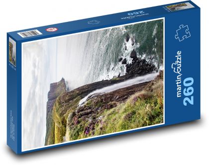 Wasserfall - Meer, Ozean - Puzzle - 260 Teile