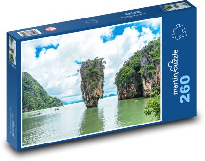 Kalksteinriff - Meer, Landschaft - Puzzle - 260 Teile