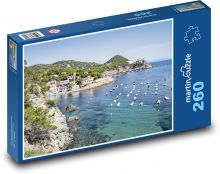 Pláž - more, prístav Puzzle 260 dielikov - 41 x 28,7 cm 