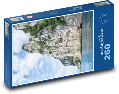Sea - cliffs, rocks - Puzzle 260 pieces, size 41x28.7 cm 