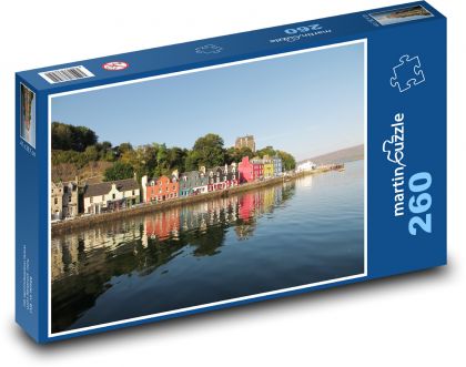 Tobermory - Skotsko, přístav - Puzzle 260 dílků, rozměr 41x28,7 cm