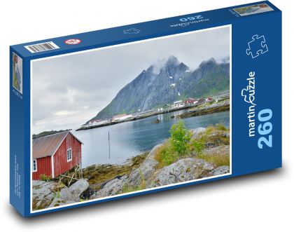 Lofoten - Berge, Meer - Puzzle - 260 Teile