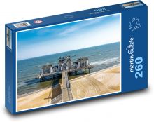 Pier - Baltic Sea, beach Puzzle 260 pieces - 41 x 28.7 cm 