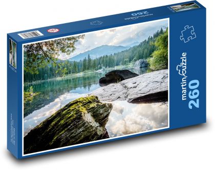 Graubünden - Švajčiarsko, príroda - Puzzle 260 dielikov, rozmer 41x28,7 cm