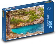 Rzeka - Torrent de Pareis, Majorka Puzzle 260 elementów - 41x28,7 cm