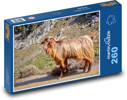 Ziege - Kreta, Griechenland - Puzzle - 260 Teile