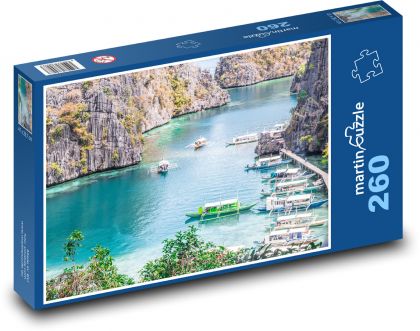 Boote - Wasser, Natur - Puzzle - 260 Teile