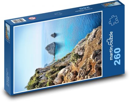 Zakynthos - Grécko, more - Puzzle 260 dielikov, rozmer 41x28,7 cm