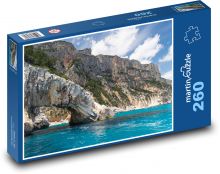 Moře - skály, příroda Puzzle 260 dílků - 41 x 28,7 cm