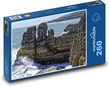 New Zealand - Paparoa National Park, Sea Puzzle 260 pieces - 41 x 28.7 cm 