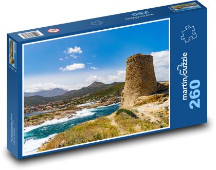 Příroda - moře, skály - puzzle 260 dílků