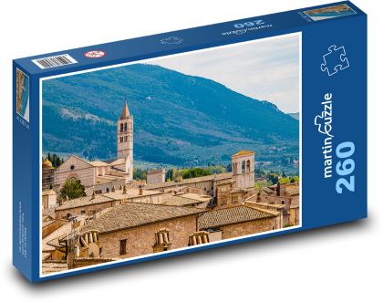 Assisi-Stadt, Italien - Puzzle - 260 Teile