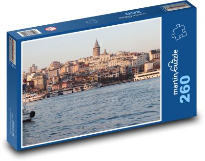 Galata - Istanbul, Turecko - Puzzle 260 dielikov, rozmer 41x28,7 cm
