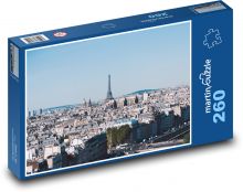 Paríž - Francúzsko, architektúra Puzzle 260 dielikov - 41 x 28,7 cm 