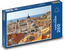 Dubrovník - Chorvatsko, město Puzzle 260 - 41x28,7 cm