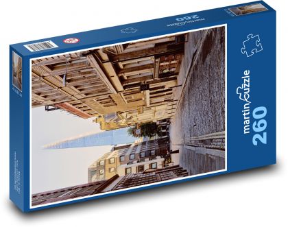 Londýnsky mrakodrap, Anglicko - Puzzle 260 dielikov, rozmer 41x28,7 cm