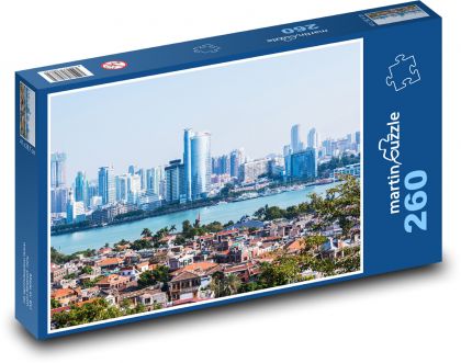 Xiamen - China, Stadt - Puzzle - 260 Teile