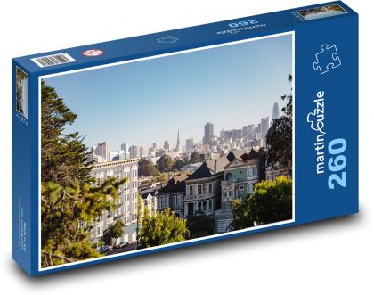 San Francisco - Kalifornie, USA  - Puzzle 260 dílků, rozměr 41x28,7 cm