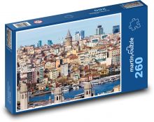 Galatská věž - Istanbul, Německo Puzzle 260 dílků - 41 x 28,7 cm