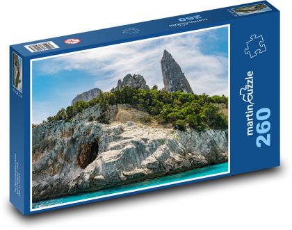 Príroda - skaly, more - Puzzle 260 dielikov, rozmer 41x28,7 cm