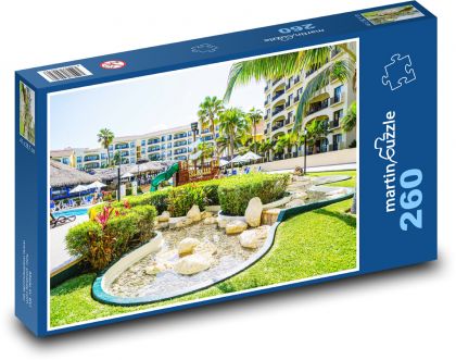 Cancun, Mexico - Puzzle 260 pieces, size 41x28.7 cm 