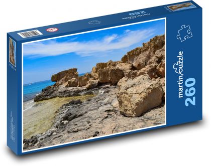 Rocky coast - sea, ocean - Puzzle 260 pieces, size 41x28.7 cm 
