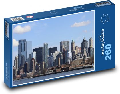 Skyscraper - panorama, city - Puzzle 260 pieces, size 41x28.7 cm 