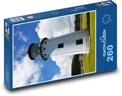 Maják - architektura, stavba - Puzzle 260 dílků, rozměr 41x28,7 cm