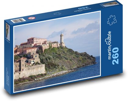 Elba - Itálie, ostrov - Puzzle 260 dílků, rozměr 41x28,7 cm