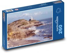 Lighthouse - sea, coast Puzzle 260 pieces - 41 x 28.7 cm 