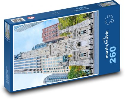 Chicago - City, Buildings - Puzzle 260 pieces, size 41x28.7 cm 