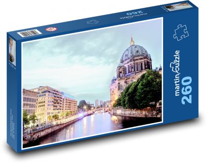 Berlínská katedrála - Berlín, Německo - Puzzle 260 dílků, rozměr 41x28,7 cm