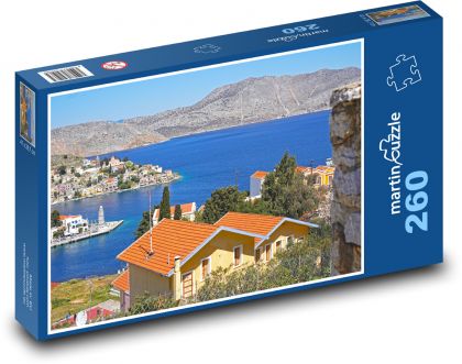 Stadt - Meer, Natur - Puzzle - 260 Teile