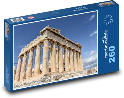 Akropole - Atény, Řecko - Puzzle 260 dílků, rozměr 41x28,7 cm