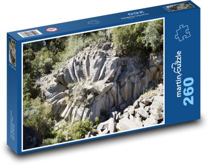 Skalné útvary - Tenerife, more - Puzzle 260 dielikov, rozmer 41x28,7 cm