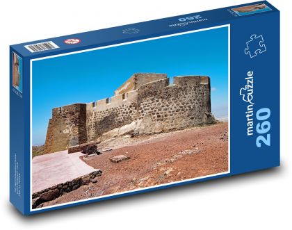 Hrad Santa Bárbara - Lanzarote, Španielsko - Puzzle 260 dielikov, rozmer 41x28,7 cm