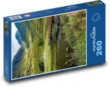 Rieka - most, príroda Puzzle 260 dielikov - 41 x 28,7 cm 