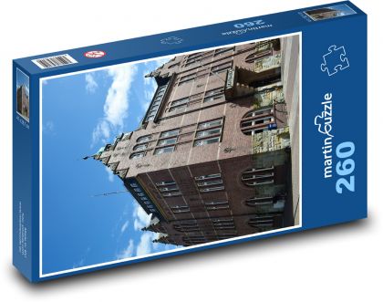 Borkum - Rathaus, Deutschland - Puzzle - 260 Teile